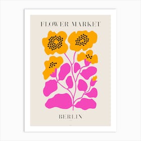 BERLIN FLOWERS | FLOWER MARKET Art Print