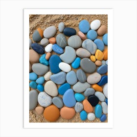 Pebbles Art Print