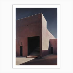 'Adobe House' Art Print