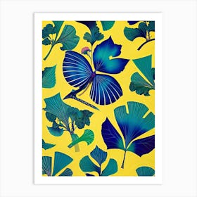 Ginkgo Leaves 56 Art Print