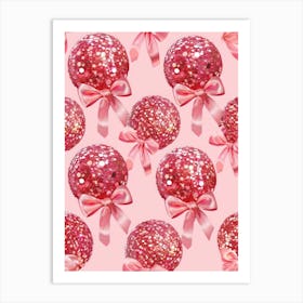 Disco  Coquette 4 Pattern Art Print