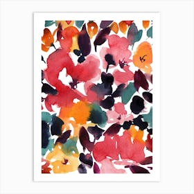 Dream Of Spring Abstract Floral 1 Art Print