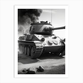 Tiger Tank Art Print