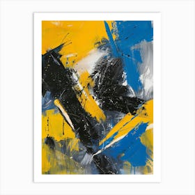 Abstract Painting 1100 Art Print