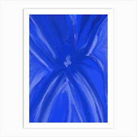 Blue Flower 34 Art Print