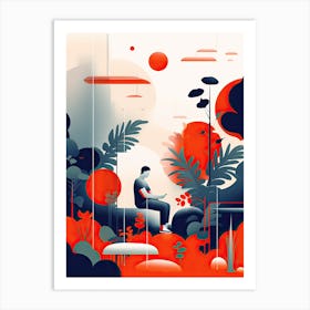 Abstract Minimalism Art Print