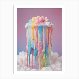 Rainbow Clouds 5 Art Print