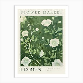 Flower Market Lisbon 1 Art Print