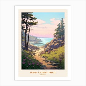 West Coast Trail Canada 3 Hike Poster Art Print