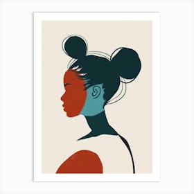 Portrait Of A Woman 158 Art Print