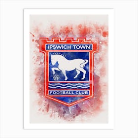 Ipswich Town 2 Art Print