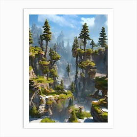 Forest 6 Art Print