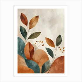 Autumn Leaves Canvas Print 3 Art Print