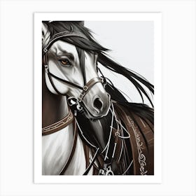 Equestrian Art Art Print