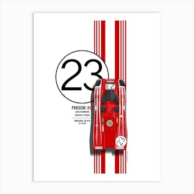 Porsche 917 Salzburg No. 23 Art Print