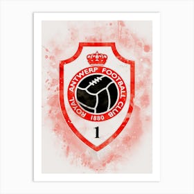 Royal Antwerp 3 Art Print