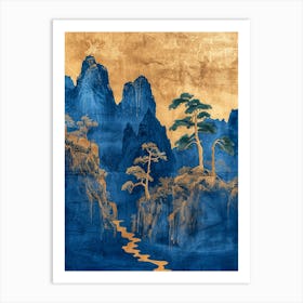 Chinese Landscape 14 Art Print