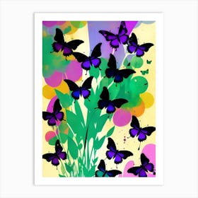 Butterflies - Screenshot Art Print
