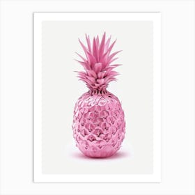 Pink Pineapple 8 Art Print