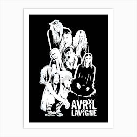 Avril Lavigne 16 Art Print