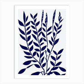 Kalanchoe Thyrsiflora Stencil Style Art Print