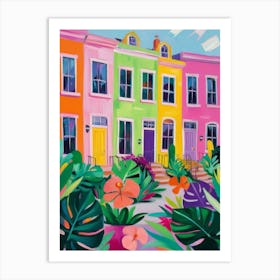 Colorful Houses 10 Art Print