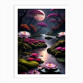 Water Lilies Art Print