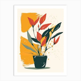 Plant In A Pot 81 Art Print