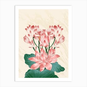 Lotus Flower 3 Art Print