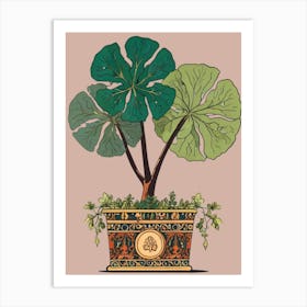 Egyptian Plant Art Print