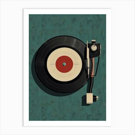 Vinyl Record 19 Art Print