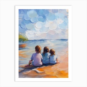 Sibling Love Art Print