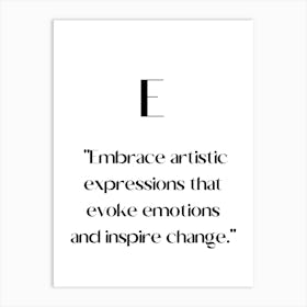 Embrace Artistic Expressions That Evoke Emotions And Inspire Change.Elegant painting, artistic print. Art Print