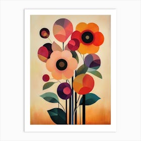 Flowers In A Vase 29 Art Print