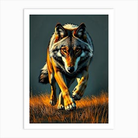 Wild Animal Creative Portrait 107 Art Print