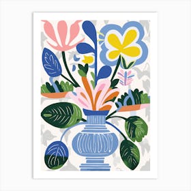 Vase Of Flowers 5 Art Print