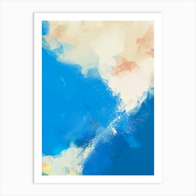 blue ocean Art Print