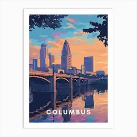 Columbus, Ohio Art Print