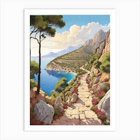 Path To The Sea 2 Art Print