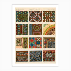 Vintage Pattern Illustration, Owen Jones                                                                                            Art Print