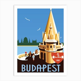 Budapest, Fisherman Bastion Art Print