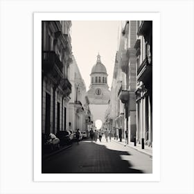Brindisi, Italy, Black And White Photography 3 Art Print