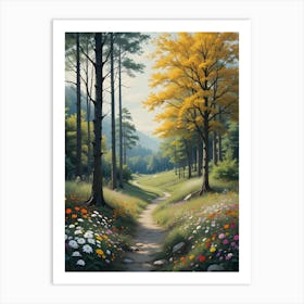 Path To Spring 2 Art Print