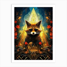 Raccoon 2 Art Print
