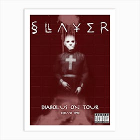 Slayer Diabolus In Musica Poster Art Print