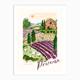 Provence by Sabina Fenn Art Print