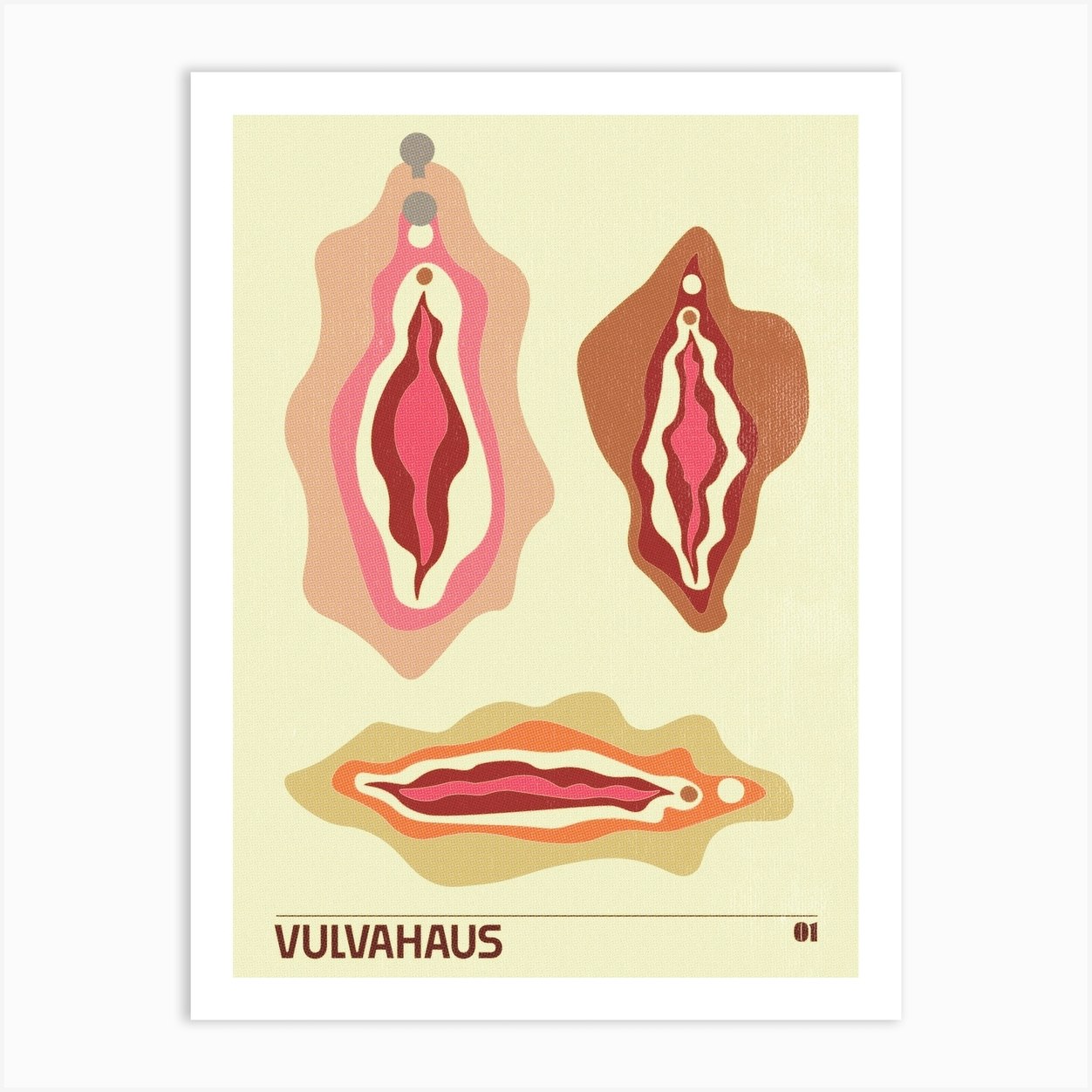 Vulvahaus Art Print by Jonas Loose - Fy