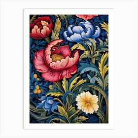 William Morris Flowers 6 Art Print