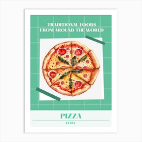 Pizza Italy 1 Foods Of The World Art Print