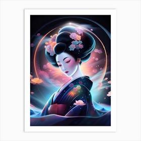 Geisha 8 Art Print